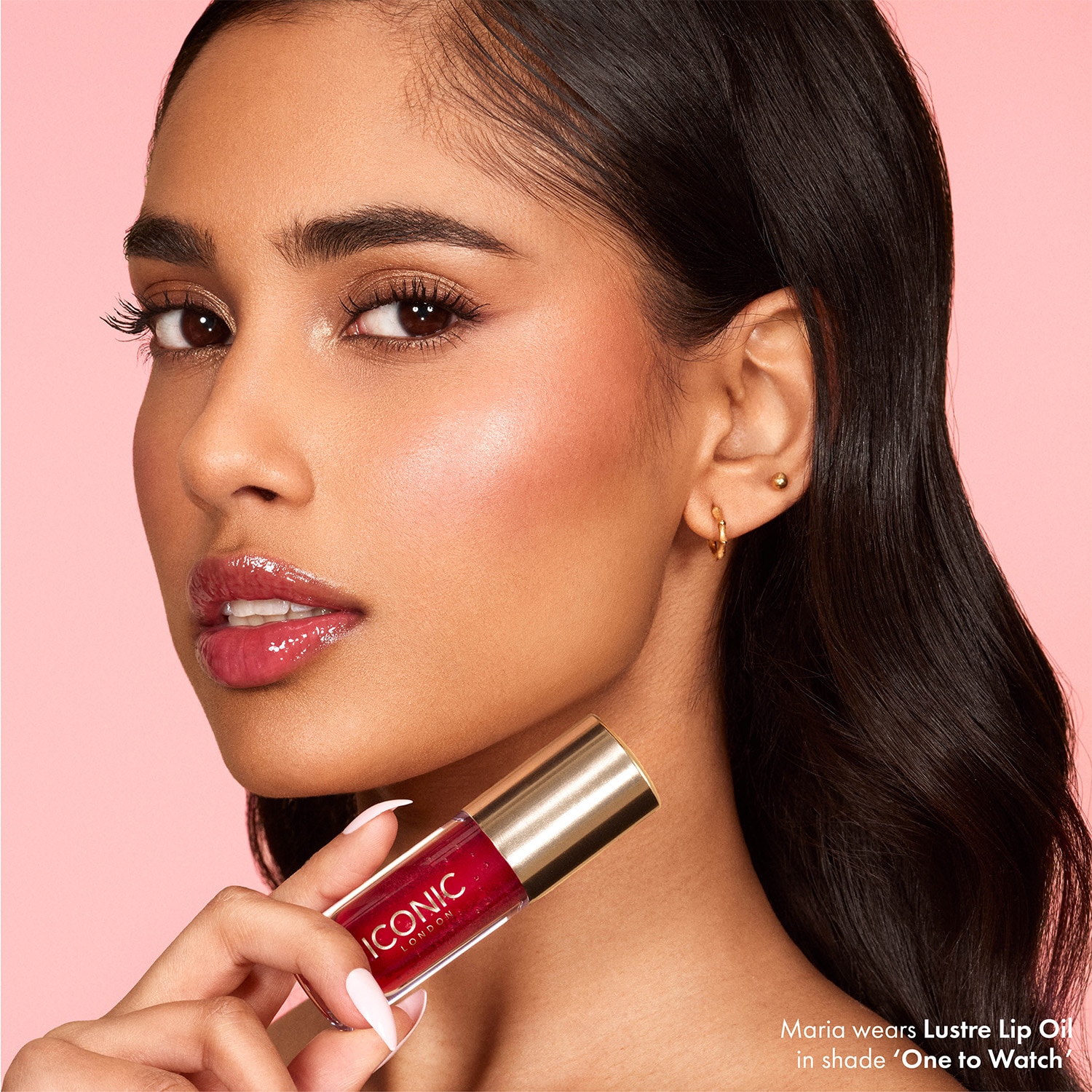 LUSTRE LIP OIL BY ICONIC LONDON (ACEITE PARA LABIOS CON COLOR)